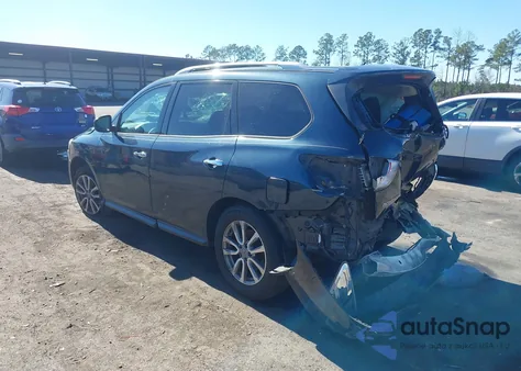 2016 Nissan Pathfinder S from USA, damaged, VIN 5N1AR2MN4GC643869